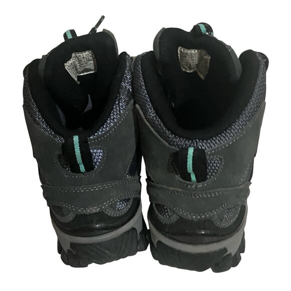 Ascend Traverse-W Women's 7 Hiking Boots Leather Upper VGUC Mint Green Gray - Picture 9 of 12